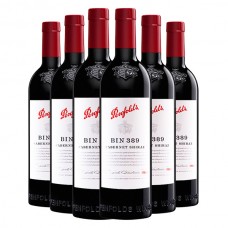 【国内现货包邮】 奔富BIN389浮雕版红葡萄酒750ml*6瓶/一箱